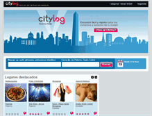 Tablet Screenshot of citylog.com.ar